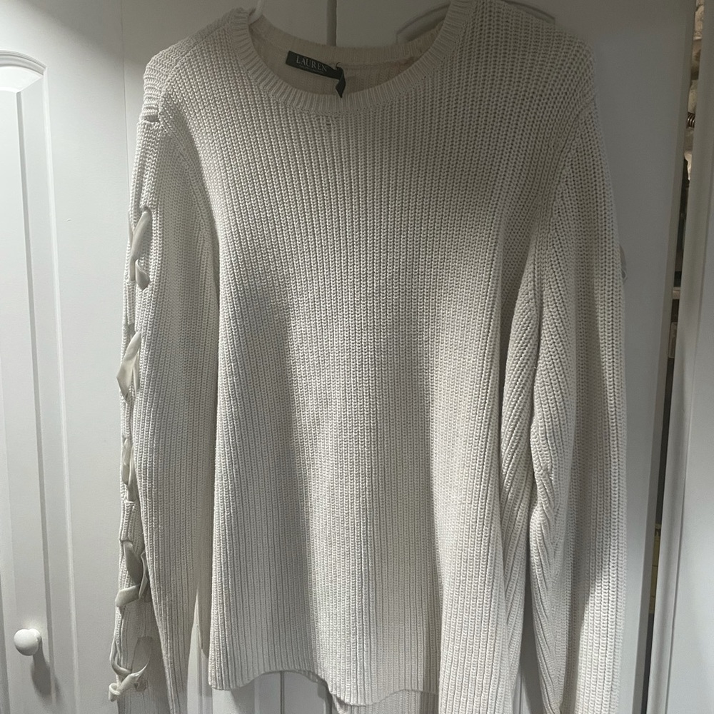 Ralph Lauren Knitted Cream Sweater